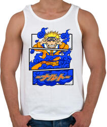 printfashion naruto uzumaki - Férfi atléta - Fehér (17538059)