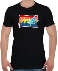 printfashion pride abstract - Férfi póló - Fekete (17566415)