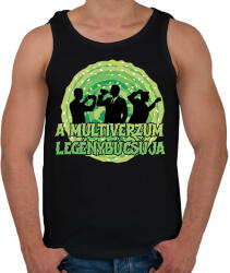 printfashion A multiverzum legénybúcsúja - Férfi atléta - Fekete (17535315)