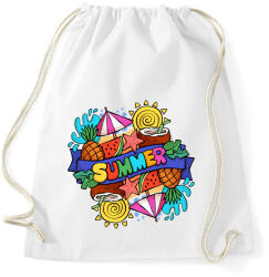 printfashion Nyár - Sportzsák, Tornazsák - Fehér (17557532)