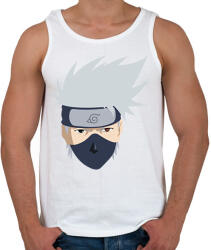 printfashion Naruto Kakashi head illustration, Kakashi Hatake Sasuke Uch - Férfi atléta - Fehér (17570458)