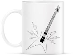 printfashion Gitár - Bögre - Fehér (17537073)