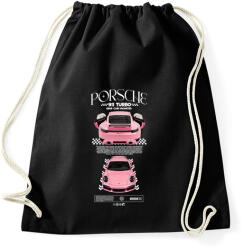 printfashion PORSCHE 911 TURBO S - Sportzsák, Tornazsák - Fekete (17585431)