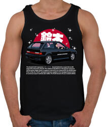 printfashion suzuki swift - Férfi atléta - Fekete (17550659)