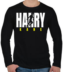 printfashion Harry kane - Férfi hosszú ujjú póló - Fekete (17553385)