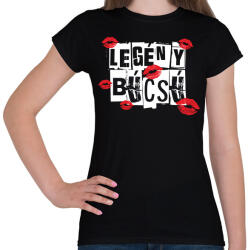 printfashion Legénybúcsú - Női póló - Fekete (17534922)