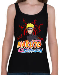 printfashion naruto shippuden - Női atléta - Fekete (17568710)