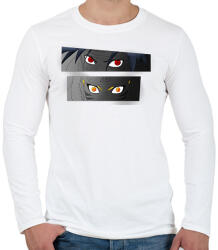 printfashion Uzumaki Naruto digital illustration, Naruto Uzumaki Minato Na - Férfi hosszú ujjú póló - Fehér (17570034)