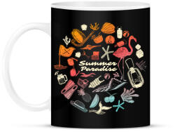 printfashion Végre nyár - Bögre - Fekete (17557368)