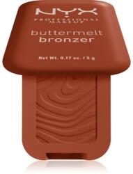 NYX Professional Makeup Buttermelt Bronzer бронзант цвят 7.5 Butta Match 5 гр
