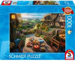 Schmidt Spiele Puzzle játék 1000 darabos Reggeli kilátással (59763)