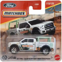 Mattel Matchbox 2015 Ford F-150 Contractor Truck kisautó (JBT22) - morzsajatekbolt