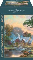 Schmidt Spiele Fa puzzle játék 1000 darabos Thomas Kinkade Studios Az egyszerűbb idők visszhangja (59797)