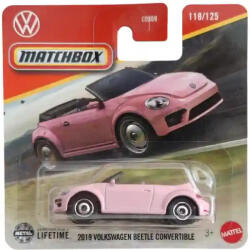 Mattel Matchbox 2019 Volkswagen Beetle Convertible kisautó (JBR67) - morzsajatekbolt
