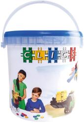 Clics Toys Vödrös 10 az 1-ben építőjáték készlet CD007 (CD007)