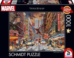 Schmidt Spiele Puzzle játék 1000 darabos Thomas Kinkade Studios Marvel Deadpool - Havas nap (59959)