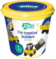 Clics Toys Munkagépek építőjáték készlet CB199 (CB199)