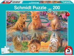 Schmidt Spiele Puzzle játék 200 darabos Ha felnövök (56516)