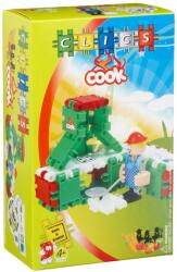 Clics Toys Konyha szakáccsal építőjáték készlet CC018 (CC018)