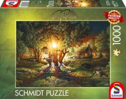 Schmidt Spiele Puzzle játék 1000 darabos Terry Redlin A Tavasz Teljes Pompájában (58547)