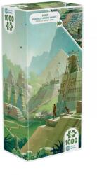 IELLO Puzzle játék 1000 darabos Twist Collection: Emilien Rotival - Ancient pyramids (70243_EU)