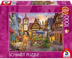 Schmidt Spiele Puzzle játék 1000 darabos Romantic Bavaria (59760)