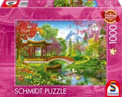 Schmidt Spiele Puzzle játék 1000 darabos Japán kert (59786)