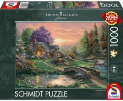 Schmidt Spiele Puzzle játék 1000 darabos Thomas Kinkade Sweetheart Retreat (59937)