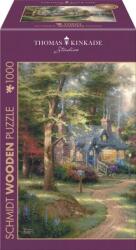 Schmidt Spiele Fa puzzle játék 1000 darabos Thomas Kinkade Studios Szülőfalu (59800)