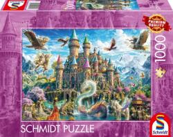 Schmidt Spiele Puzzle játék 1000 darabos Mesekastély a fantázia birodalmában (59791)