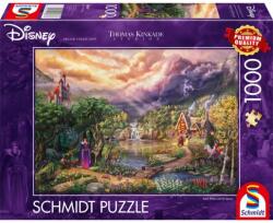 Schmidt Spiele Puzzle játék 1000 darabos Thomas Kinkade Hófehérke és a királynő (58037)