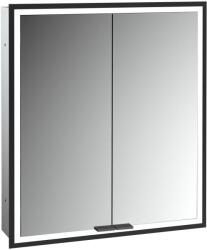 Kronenbach Cube 2.0 dulap 60x17x70 cm cu oglinda negru KB100224MB (KB100224MB)