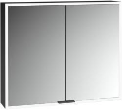 Kronenbach Cube 2.0 dulap 80x17x70 cm cu oglinda negru KB100217MB (KB100217MB)