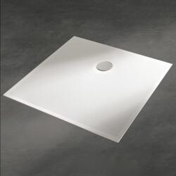 Kronenbach Cube cădiță de duș pătrată 100x100 cm alb KBMD1010AS (KBMD1010AS)