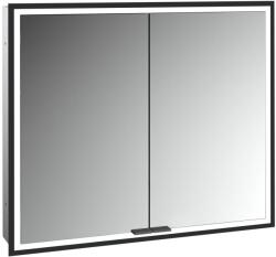 Kronenbach Cube 2.0 dulap 80x17x70 cm cu oglinda negru KB100225MB (KB100225MB)