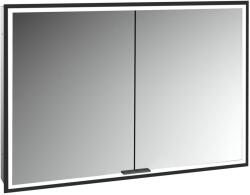 Kronenbach Cube 2.0 dulap 100x17x70 cm cu oglinda negru KB100226MB (KB100226MB)