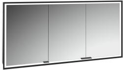 Kronenbach Cube 2.0 dulap 140x17x70 cm cu oglinda negru KB100229MB (KB100229MB)