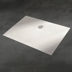 Kronenbach Cube cădiță de duș dreptunghiulară 140x80 cm alb KBMD1480AS (KBMD1480AS)