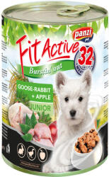 FitActive Panzi FitActive Dog Junior libás és nyulas konzerv (48 x 415 g) 19.92kg