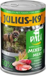 Julius-K9 Paté Mixed Meat húsban gazdag pástétomos konzerv (40 x 400 g) 16kg