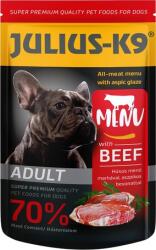 Julius-K9 Dog Adult Beef alutasakos nedveseledel aszpikban (48 x 125 g) 6kg