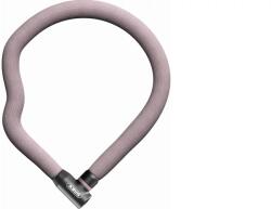 ABUS Goose 4204K integrált kulcsos flexibilis kompozit lakat (hattyúnyak zár), 110 cm x 4 mm, mályva