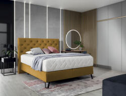 Eltap Cortina 160x200 boxspring ágy sárga - smartbutor