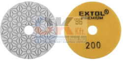 Extol Gyémánt csiszoló és polirozó D100 mm, # 200 (e8803094) (e8803094)