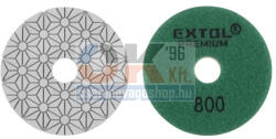 Extol Gyémánt csiszoló és polirozó D100 mm, # 800 (e8803097) (e8803097)