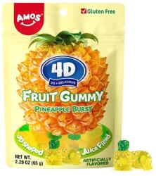 Amos Sweets Pineapple Burst - Ananászlével töltött gumicukor 65g