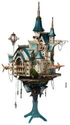 Howcat Puzzle 3D, Castelul cu fantezii, albastru, HC, lemn, 699 piese