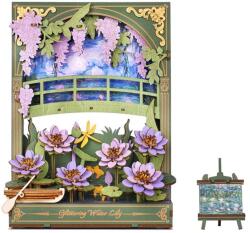 Rowood Puzzle 3D, Nufar Stralucitor, Rowood, Lemn, 237 piese