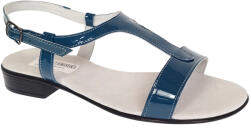 MV Ciucaleti Sandale dama casual din piele naturala Bleumarin Lac S16LBLU1, marimea 38