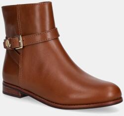 Lauren Ralph Lauren bőr csizma Brooke Bt 2 - barna Női 39.5